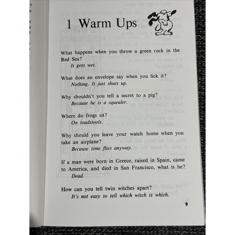 Biggest Riddle Book in‎ the World (Paperback Sterling Publishing 1976 Rare Oop - Picture 10 of 16